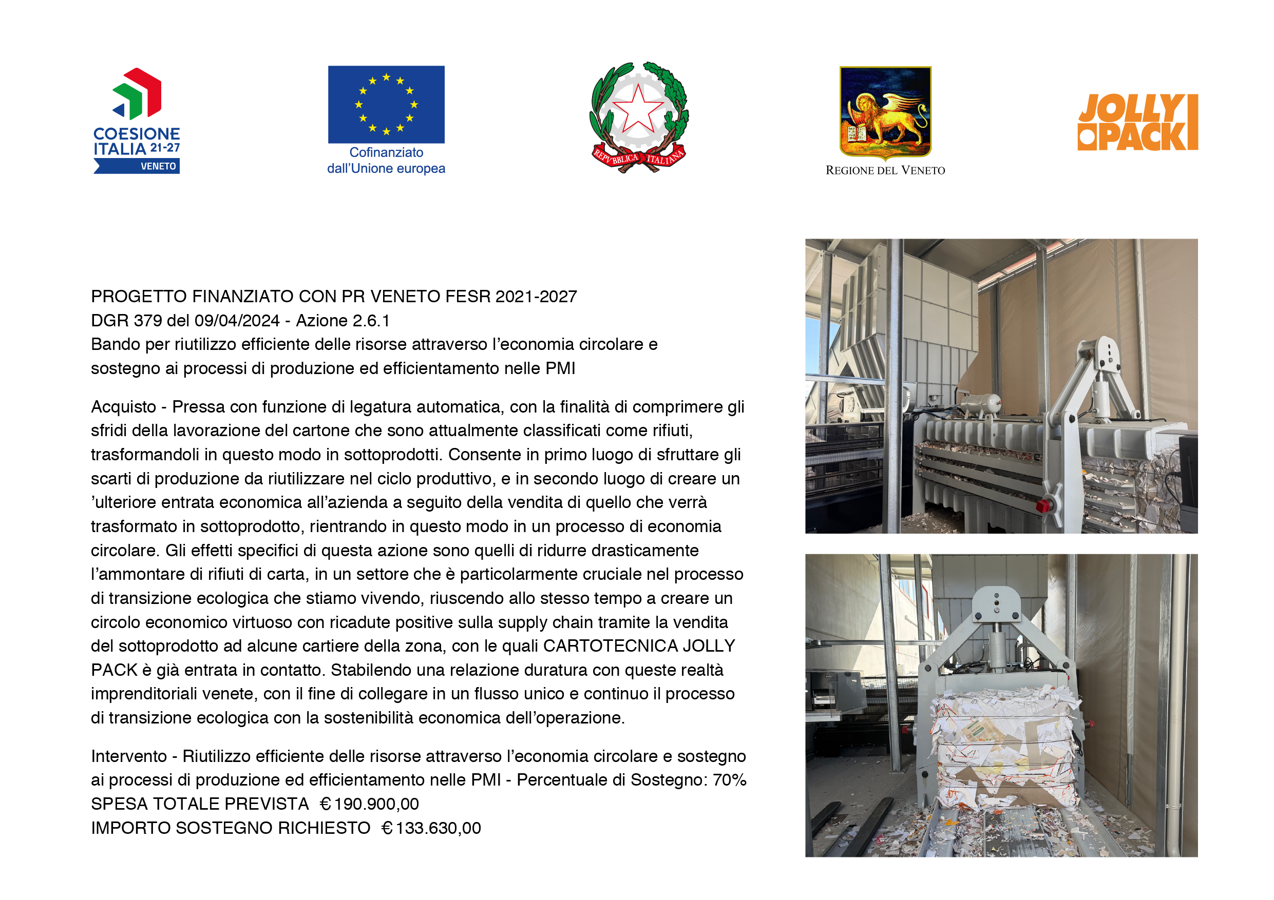Bando Coesione Italia