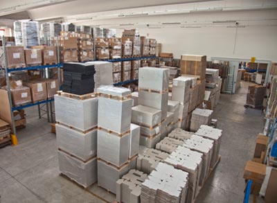 Magazzino cartotecnica Treviso